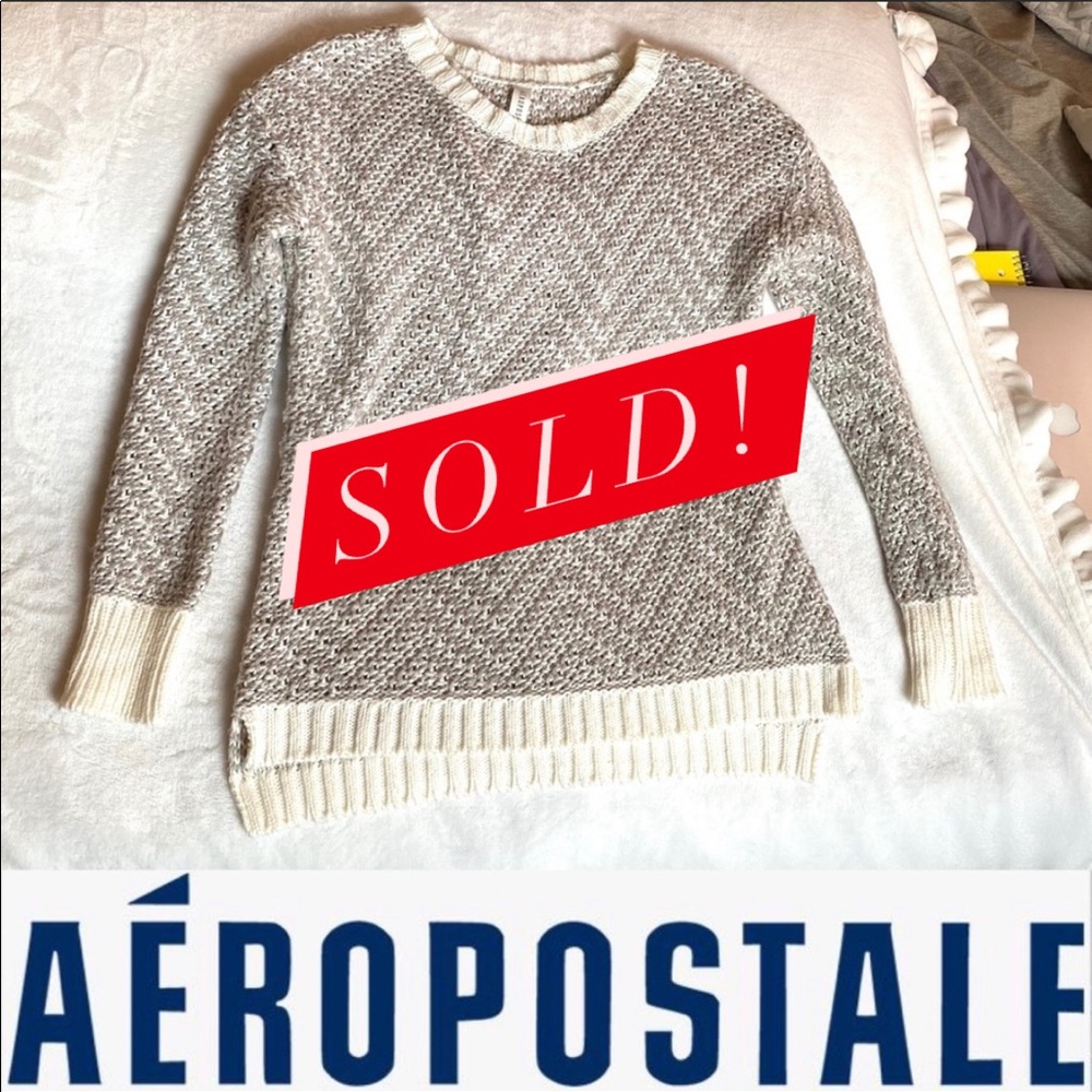 Aeropostale Chunky Knit Sweater